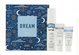 Dream Ren Clean Skincare Limited edition set w/Pillow Spray, Night Cream &amp; Balm - £17.83 GBP