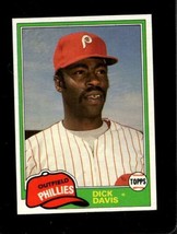 1981 Topps Traded #753 Dick Davis Nmmt Phillies *X73934 - £0.96 GBP