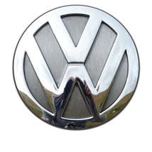 VW Golf  MK4 MK5 MK6  Stainless Brushed Steel Vinyl Rear Badge Inserts E... - £12.53 GBP