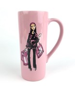 Simply Vera Wang Coffee Cup Mug Pink Ribbon Breast Cancer Awareness Shop... - $17.94