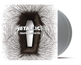 Metallica Death Magnetic 2-LP ~ Exclusive Colored Vinyl (Silver) ~ New/Sealed! - £80.41 GBP