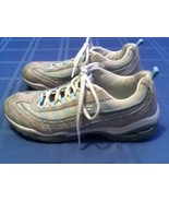 Ladies Size 7.5  Skechers shoes sports gray leather athletic Clearance sale - £8.13 GBP