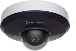 Amcrest Prohd 1080P Ptz Camera Outdoor, 2Mp Outdoor Vandal Dome Ip Poe, White - £166.66 GBP