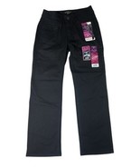 Riders by Lee Slim Net Slimming Jeans Womens 8 Black Denim Straight Leg ... - $40.30 CAD