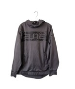 Nike Elite Basketball Gray & Black Hoodie Sweatshirt Mens Large - $26.72