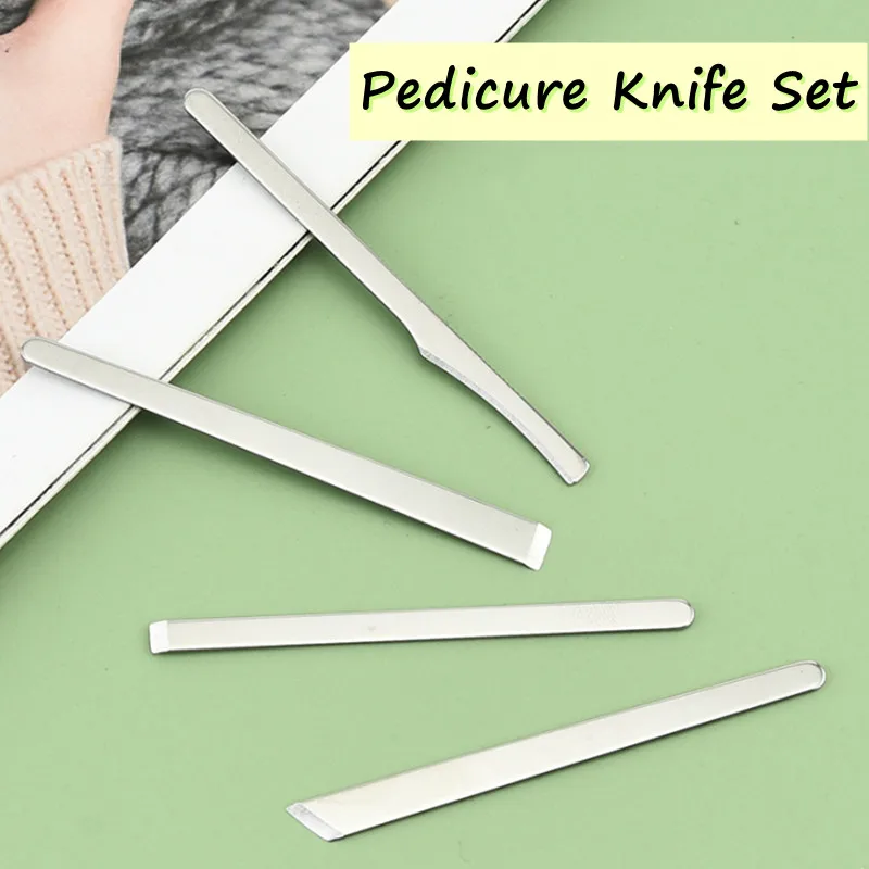 House Home 5Colors Stainless Steel Professional Pedicure A Set Remove Dead Skin  - £19.73 GBP