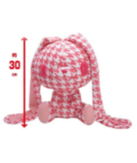 Japan GP Gloomy ALL PURPOSE BUNNY Plush Textillic4 Chidori Pink - 30cm B... - $106.00 CAD