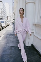 Interlock flare trousers  - $11.16 CAD