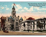 Main Street View Wichita Kansas KS DB Postcard Y5 - $3.91
