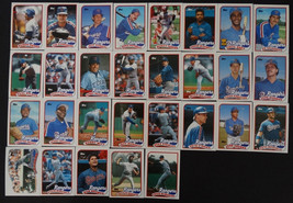 1989 Topps Texas Rangers Team Set of 36 Baseball Cards With Traded - £3.20 GBP