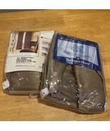 Vtg (2) Burlington House Metallic Crepe Drapery Panels Pinch Pleated 25x84" - €42,51 EUR Vtg (2) Burlington House Metallic Crepe Drapery Panels Pinch Pleated 25x84" - €42,51 EUR