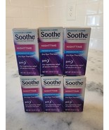 6 Box Lot Bausch Lomb Soothe PM P.M. Eye Ointment Nighttime Exp 6/2026 - $81.22 CAD