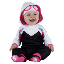 Spider-Gwen Infant Costume with Non-Slip Booties Multi-Color - £35.38 GBP