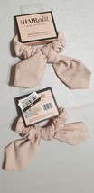 Pack of 2 The Hair Edit Yoga Collection Pose Ruched Bow Ribbon Soft Scru... - $11.29