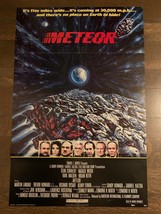 Meteor 1979, Sci-fi/Thriller Original One Sheet Movie Poster  - £38.93 GBP