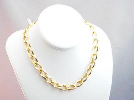 Gorgeous Bold Gold Tone Monet Curb Link Chain 16.75&quot; - $29.99