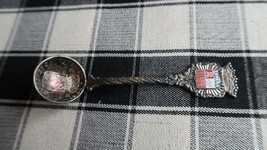 Vintage Espana Spain Silver Spoon 4.25&quot; - $23.76