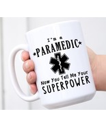 Paramedic Mug, Paramedic Gift, EMTs, EMTs Gift, Present, Coffee Mug, Cup... - £14.77 GBP