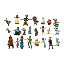 Disney 23 Piece Lot Figures Toys Characters Vintage VTG Minnie Donald Pe... - $19.79