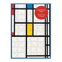 MoMa Mondrian Greeting Card 60 Piece Puzzle - $11.69