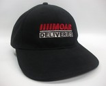 Moar Deliveries Hat Black Hook Loop Baseball Cap w/ Tag - $19.99