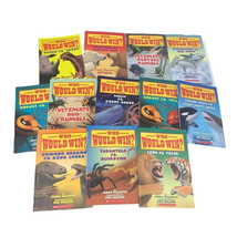 Lot of 12 Who Would Win? Reader Picture Books by Jerry Pallotta Science ... - $24.99