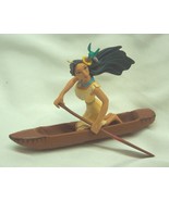 VINTAGE Hallmark Disney POCAHONTAS IN CANOE 4&quot; CHRISTMAS TREE ORNAMENT M... - €13,93 EUR