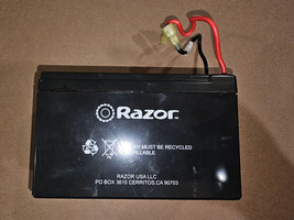 24AA05 LEAD ACID BATTERY, FROM RAZOR SCOOTER, 12VDC, 6&quot; X 3-3/4&quot; X 2-1/2... - £10.24 GBP