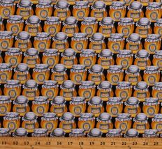 Cotton Jars of Honey Food Show Me the Honey Fabric Print by the Yard D38... - $12.95