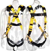 3D-Ring Industrial Fall Protection Safety Harness Ansi/Asse Z359.11-2021 - £27.71 GBP