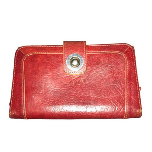 Vintage Red Color Wilson Leather Wallet and 27 similar items