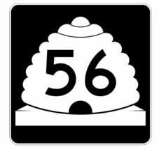 Utah State Highway 56 Sticker Decal R5394 Highway Route Sign - £1.15 GBP+
