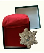 Christmas Ornament, Sterling,Christmas Remembrance, 1990, Towle, 1st Edi... - $1,492.18 MXN