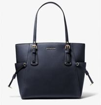 New Michael Kors Voyager Saffiano Leather Tote Bag Navy - £91.07 GBP