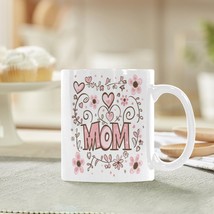 Ceramic Mug – 11 oz White Coffee Mug – Mother&#39;s Day Gift - Mom - £10.59 GBP