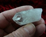 (R200-36) medium Clear white Quartz crystal points Hot Springs Arkansas ... - $13.09