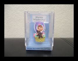 Hallmark Merry Miniatures Bonnie Bonnet Happy Hatters Collection IOB - $12.86