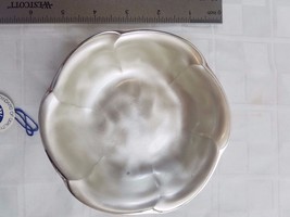 Beautiful WMF IKORA Silverplate Round Pearlescent Swirl Finish Footed  Dish - £6.10 GBP