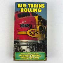 Big Trains Rolling VHS Video Tape - £9.48 GBP