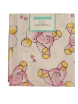 Fabric Fat Quarter 100% Cotton - Pink Elephants - £6.36 GBP