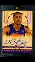 2012 2012-13 Threads Wood Auto #189 Andrew Goudelock RC Rookie Autograph Lakers - £11.74 GBP