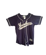 VTG Russell Athletic New York Yankees Stitched Button Up MLB Jersey - Sz... - $59.99