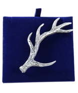 Antler Pewter Kilt Pin - LKP40B - £31.32 GBP