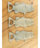 3 Fish Bottle Openers Largemouth Bass Hand Held Cast Iron Large 6" Long ... - €21,46 EUR 3 Fish Bottle Openers Largemouth Bass Hand Held Cast Iron Large 6" Long ... - €21,46 EUR