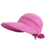 Simplicity Womens Summer Hat UPF 50+ UV Womens Sun Visor Beach Hat Rose - £24.45 GBP