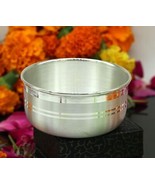 999 pure sterling silver handmade solid silver bowl kitchen utensils, ve... - $231.45