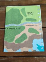 TSR 1988 Dungeons And Dragons Forgotten Realms City System Map 6 Of 10 - €16,61 EUR