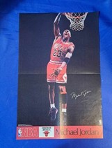 Rare Michael Jordan Bulls #23 Sports Illustrated Poster With Printed Signature - £74.64 GBP
