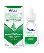 Visine Allergy Eye Relief Multi-Action Antihistamine &amp; Redness Reliever ... - $296.76 MXN
