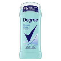 Degree Deodorant Womens Motion Sense Shower Clean, 2.6 Ounce (Pack of 3) - £24.51 GBP